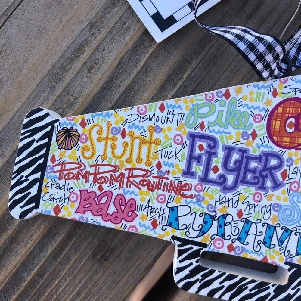 Cheer Megaphone Ornament/Wall hanging